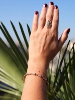 Bracelet Jonc En Or Rose 17 Bracelet Jonc En Or Rose -Castafiore Boutique 1752356CN09