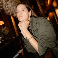 Bracelet GUCCI "Horsebit Cocktail" En Or Jaune -Castafiore Boutique 6V2A8549