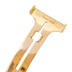 Miller Montre CARTIER "Tank Louis Cartier Extra Plate", Or Jaune Et Cuir -Castafiore Boutique MILLER Montre Cartier 22Tank Louis Cartier Extra Plate 22 or jaune 1 33901