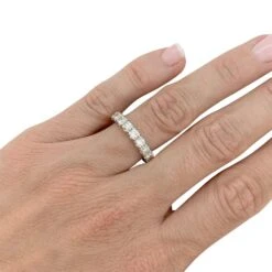 Miller Alliance Américaine En Or Blanc Et Diamants -Castafiore Boutique alliance americaine en or blanc et diamants 728145