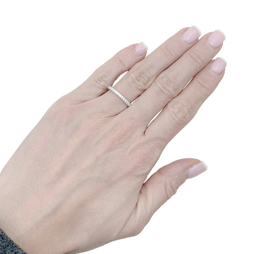 Miller Alliance Cartier, "Etincelle", Or Blanc, Diamants. 2 Miller Alliance Cartier, "Etincelle", Or Blanc, Diamants. – Image 2