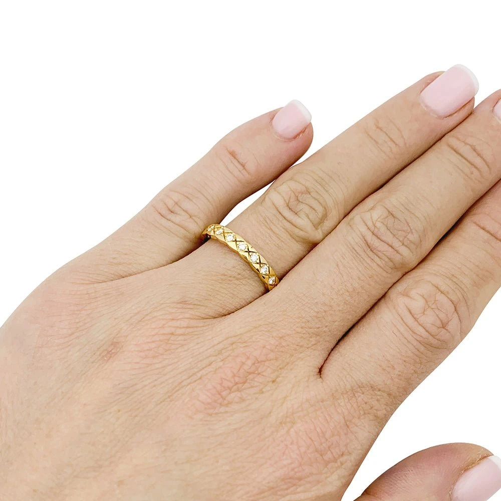 Miller Alliance CHANEL "Coco Crush" En Or Jaune Et Diamants 2 Miller Alliance CHANEL "Coco Crush" En Or Jaune Et Diamants – Image 2