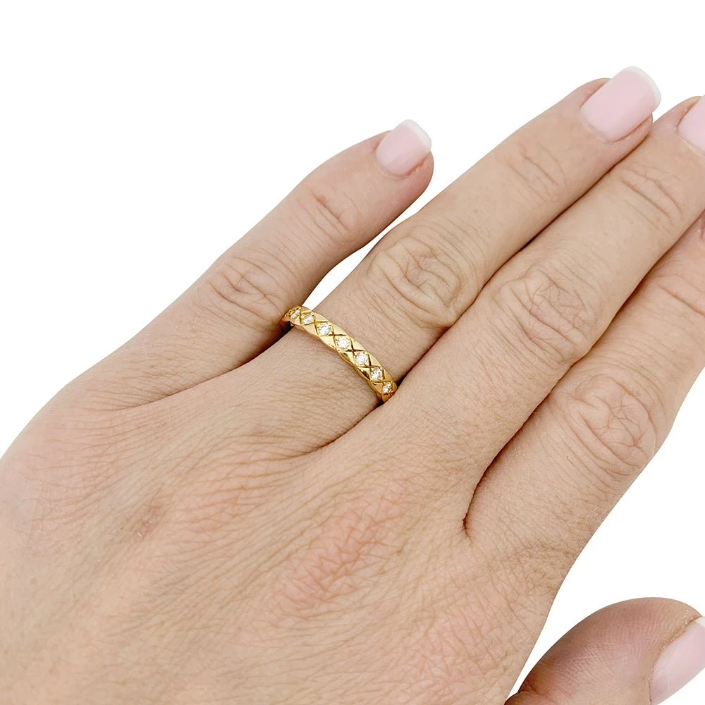 Miller Alliance CHANEL "Coco Crush" En Or Jaune Et Diamants 7 Miller Alliance CHANEL "Coco Crush" En Or Jaune Et Diamants – Image 7