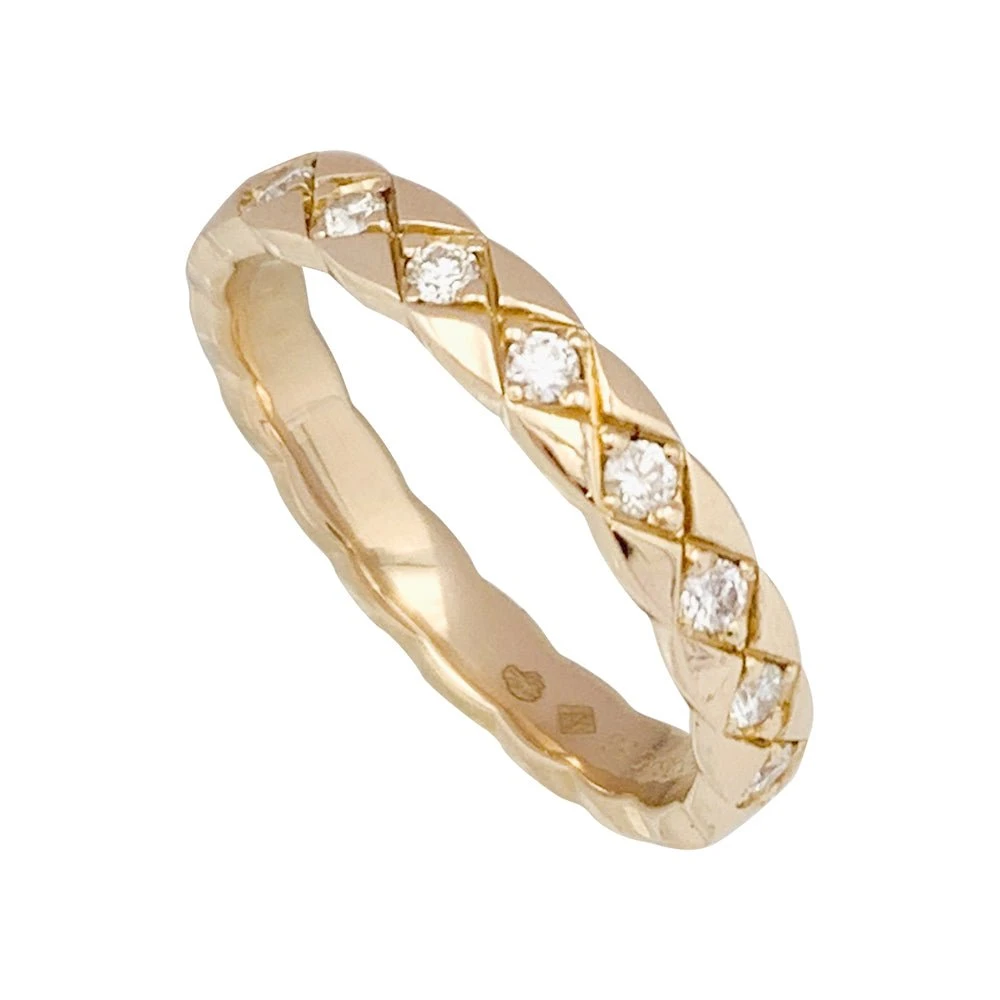 Miller Alliance CHANEL, "Coco Crush" En Or Rose Et Diamants. 4 Miller Alliance CHANEL, "Coco Crush" En Or Rose Et Diamants. – Image 4