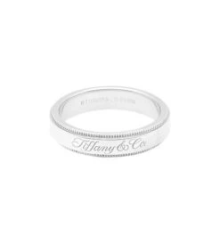 Bague Alliance TIFFANY & CO En Platine