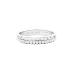 Miller Bague Alliance BOUCHERON "Quatre Radiant Edition" En Or Blanc Et Diamants