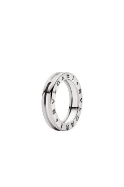 Bague Alliance BULGARI "B.Zero1" En Or Blanc