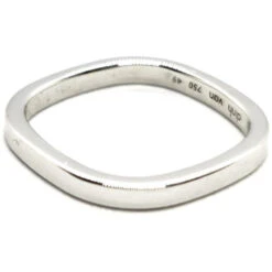 Bague Alliance Carrée DINH VAN En Or Blanc -Castafiore Boutique bague alliance carree dinh van en or blanc 107454