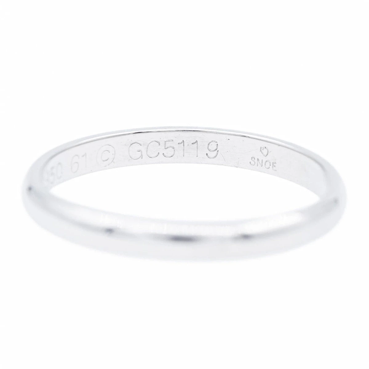 Bague Alliance CARTIER En Platine 4 Bague Alliance CARTIER En Platine – Image 4