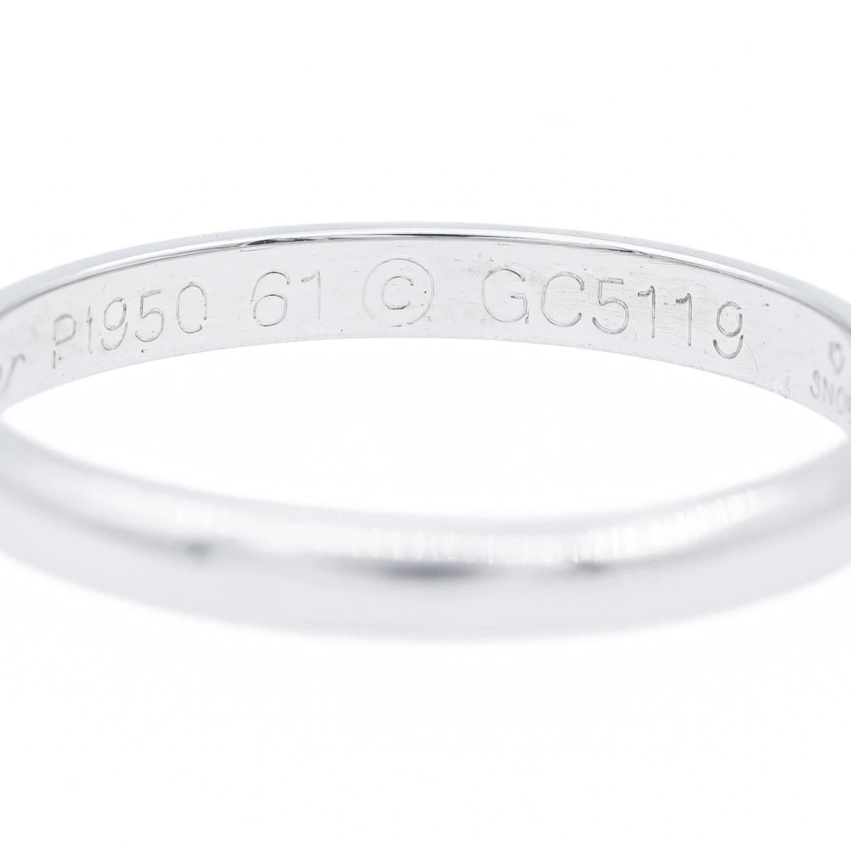 Bague Alliance CARTIER En Platine 6 Bague Alliance CARTIER En Platine – Image 6