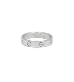 Bague Alliance CARTIER "Love" En Or Blanc