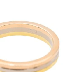 Bague Alliance CARTIER "Trinity" En Or Blanc, Or Rose Et Or Blanc -Castafiore Boutique bague alliance cartier trinity en or blanc or rose et or blanc 711199