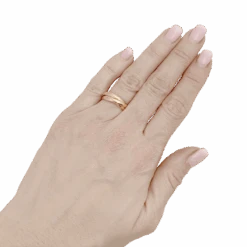 Miller Bague Alliance CARTIER "Trinity" En Or Rose -Castafiore Boutique bague alliance cartier trinity en or rose 594154