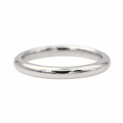 Bague Alliance CHAUMET "Les Éternelles De Chaumet" En Platine Et Diamant