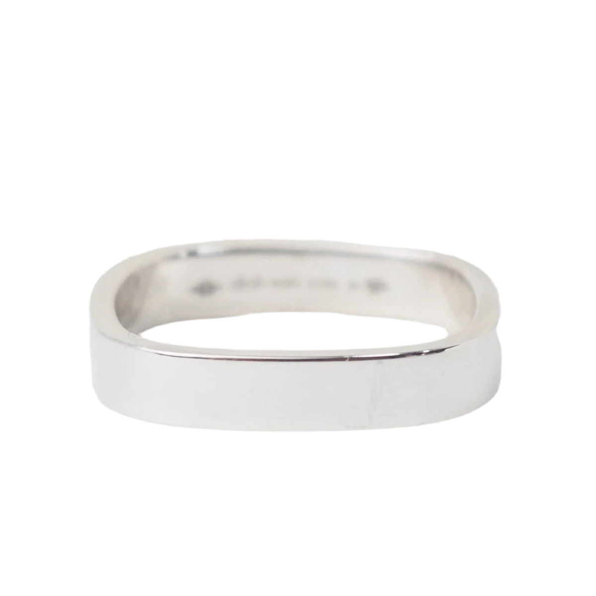 Bague Alliance DINH VAN En Or Blanc 3 Bague Alliance DINH VAN En Or Blanc – Image 3