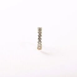 Bague Alliance En Or Jaune, Or Blanc Et Diamants -Castafiore Boutique bague alliance en or jaune or blanc et diamants 771723