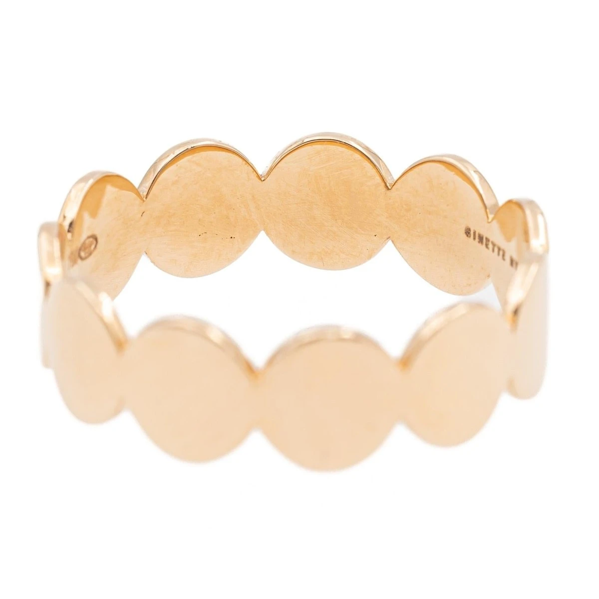 Bague Alliance GINETTE NY "Mini Ever Eternity Band" En Or Rose 4 Bague Alliance GINETTE NY "Mini Ever Eternity Band" En Or Rose – Image 4