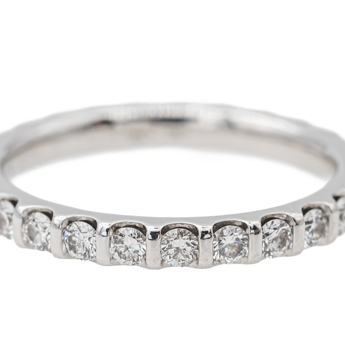 Bague Alliance MAUBOUSSIN En Or Blanc Et Diamants 5 Bague Alliance MAUBOUSSIN En Or Blanc Et Diamants – Image 5