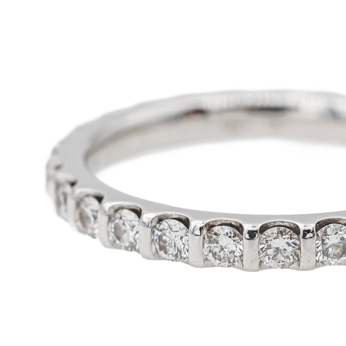 Bague Alliance MAUBOUSSIN En Or Blanc Et Diamants 4 Bague Alliance MAUBOUSSIN En Or Blanc Et Diamants – Image 4