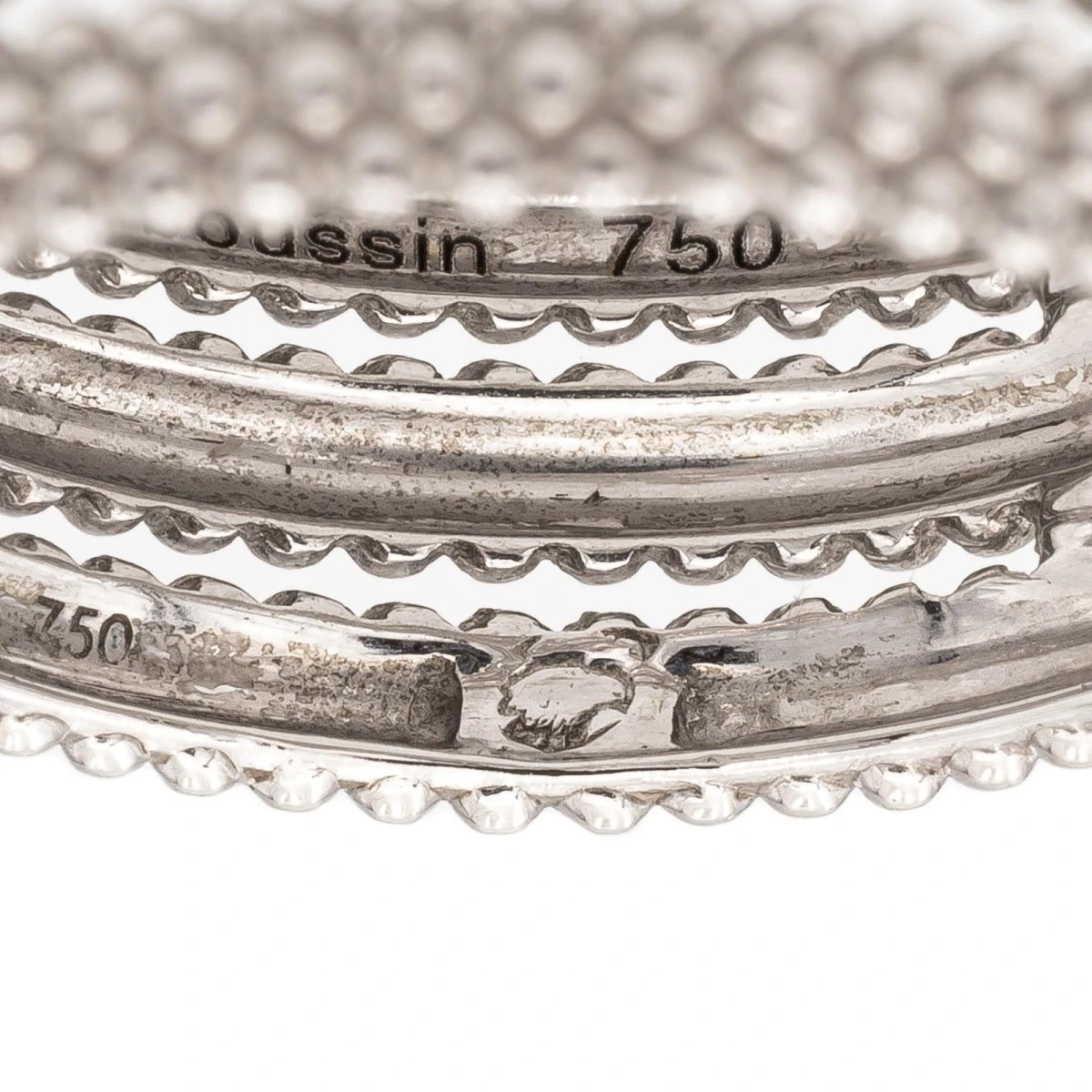 Bague Alliance MAUBOUSSIN "Premier Jour" En Or Blanc 4 Bague Alliance MAUBOUSSIN "Premier Jour" En Or Blanc – Image 4