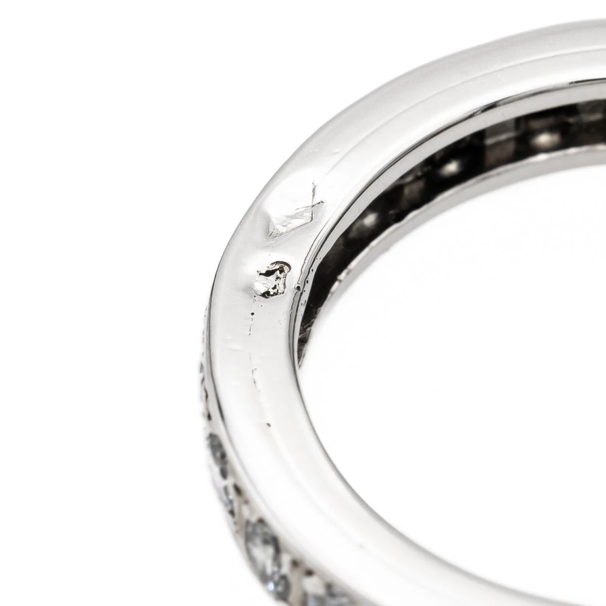 Bague Alliance Or Blanc Diamant 7 Bague Alliance Or Blanc Diamant – Image 7