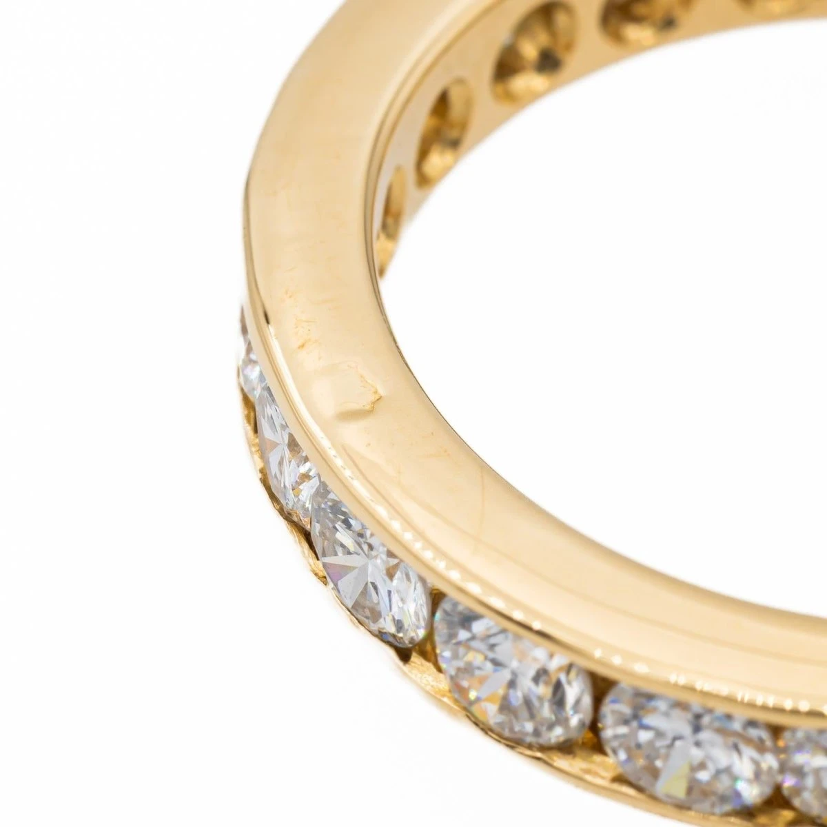 Bague Alliance Or Jaune Diamant 5 Bague Alliance Or Jaune Diamant – Image 5