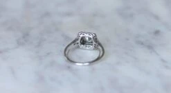 Bague Art Deco Carrée Diamants 1,45 Cts 19 Bague Art Deco Carrée Diamants 1,45 Cts -Castafiore Boutique bague art deco carree diamants 145 cts 964886