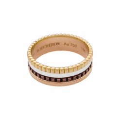 Miller Bague Bandeau BOUCHERON "Quatre Classique Small" En Or Jaune, Or Blanc Et Or Rose 7 Miller Bague Bandeau BOUCHERON "Quatre Classique Small" En Or Jaune, Or Blanc Et Or Rose -Castafiore Boutique bague bandeau boucheron quatre classique small en or jaune or blanc et or rose 865173
