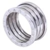 Bague Bandeau BVLGARI "B.zero1" En Or Blanc