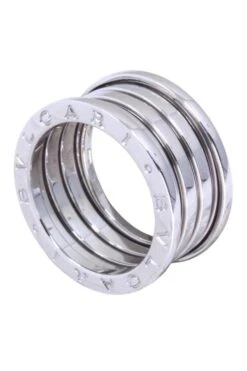 Bague Bandeau BVLGARI "B.zero1" En Or Blanc