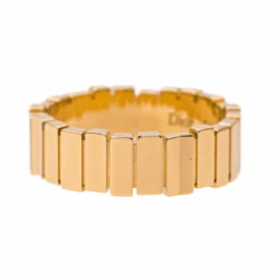 Bague Bandeau DIOR "Gem Dior" En Or Rose