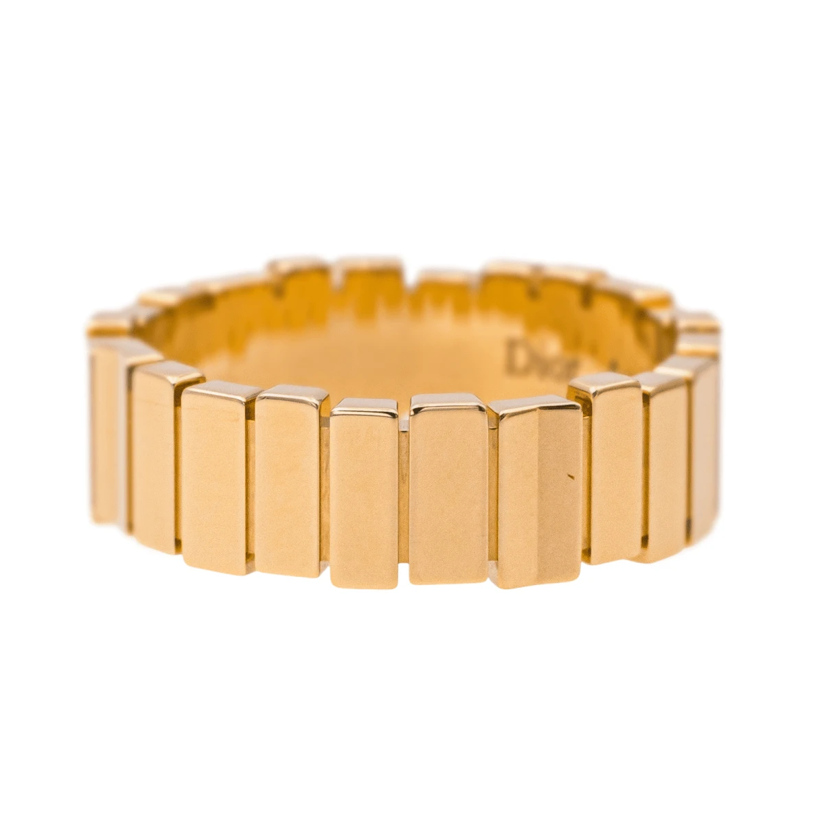 Bague Bandeau DIOR "Gem Dior" En Or Rose 1 Bague Bandeau DIOR "Gem Dior" En Or Rose