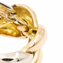 Bague Bandeau En 3 Ors Tressés -Castafiore Boutique bague bandeau en 3 ors tresses 615757