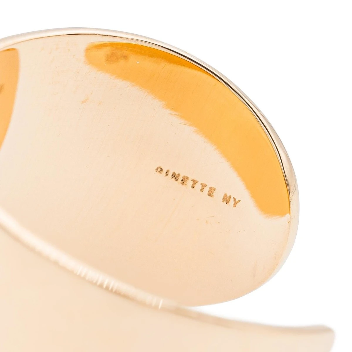 Bague Bandeau GINETTE NY "Bliss" En Or Rose 4 Bague Bandeau GINETTE NY "Bliss" En Or Rose – Image 4