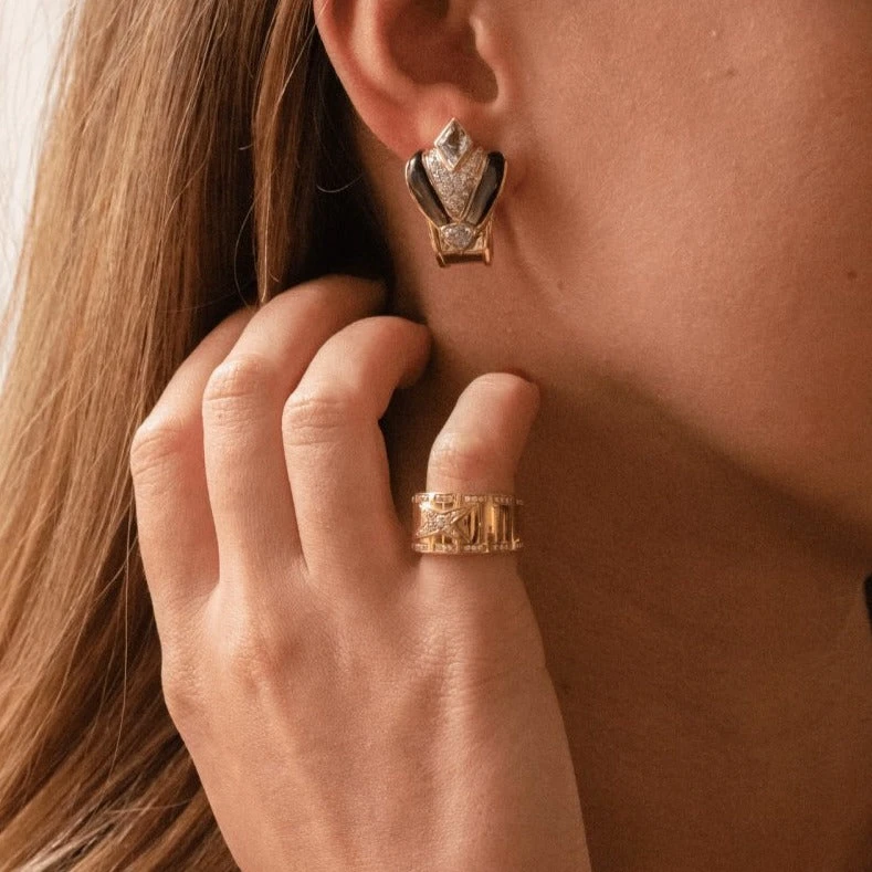 Bague Bandeau MAUBOUSSIN "Étoile Divine" En Or Jaune Et Diamants 2 Bague Bandeau MAUBOUSSIN "Étoile Divine" En Or Jaune Et Diamants – Image 2