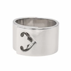 Bague Bandeau O.J. Perrin "Légende" En Or Blanc -Castafiore Boutique bague bandeau oj perrin legende en or blanc 500697