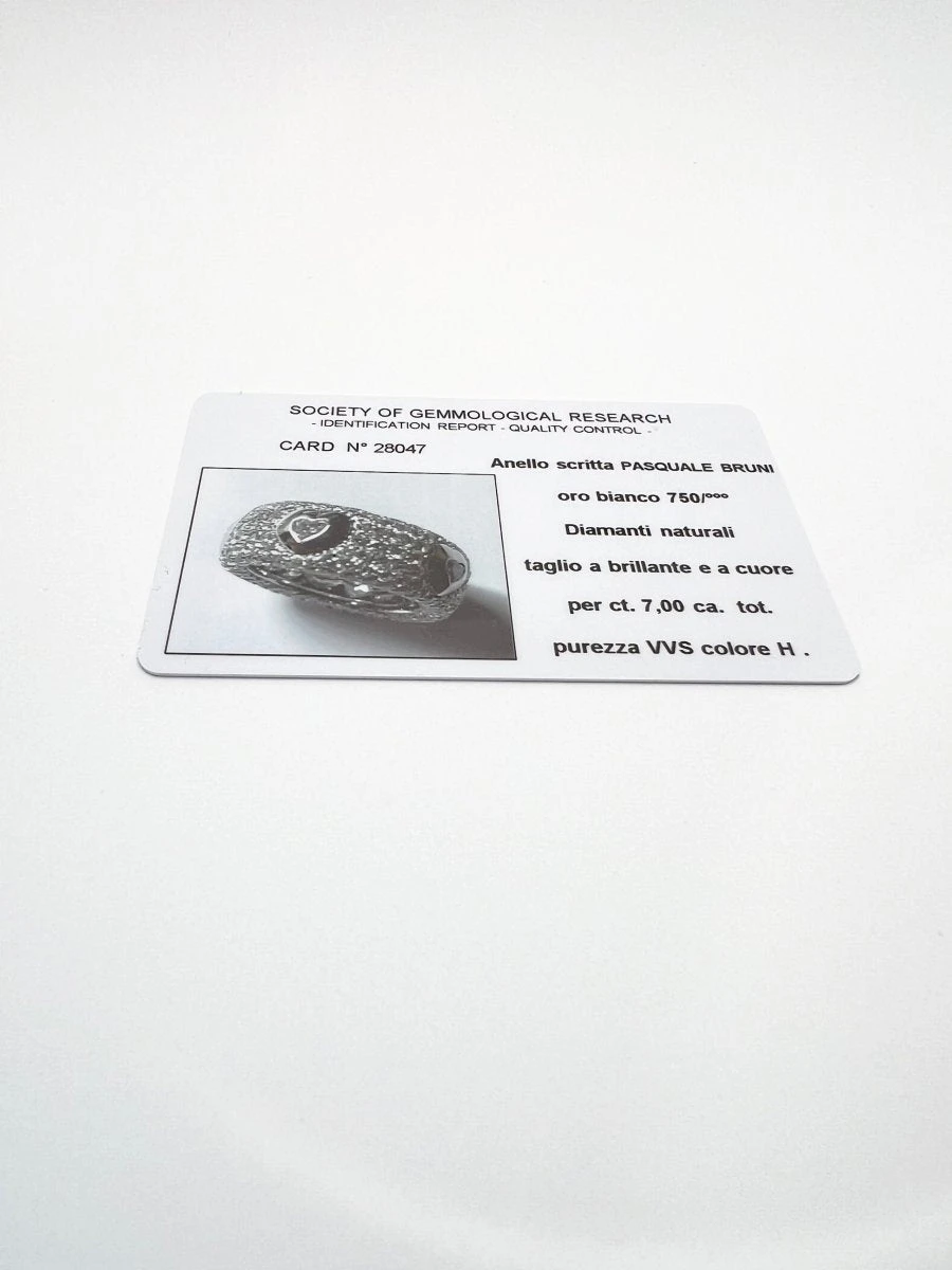 Bague Bandeau Pavée PASQUALE BRUNI En Or Blanc Et Diamants Naturels 5 Bague Bandeau Pavée PASQUALE BRUNI En Or Blanc Et Diamants Naturels – Image 5