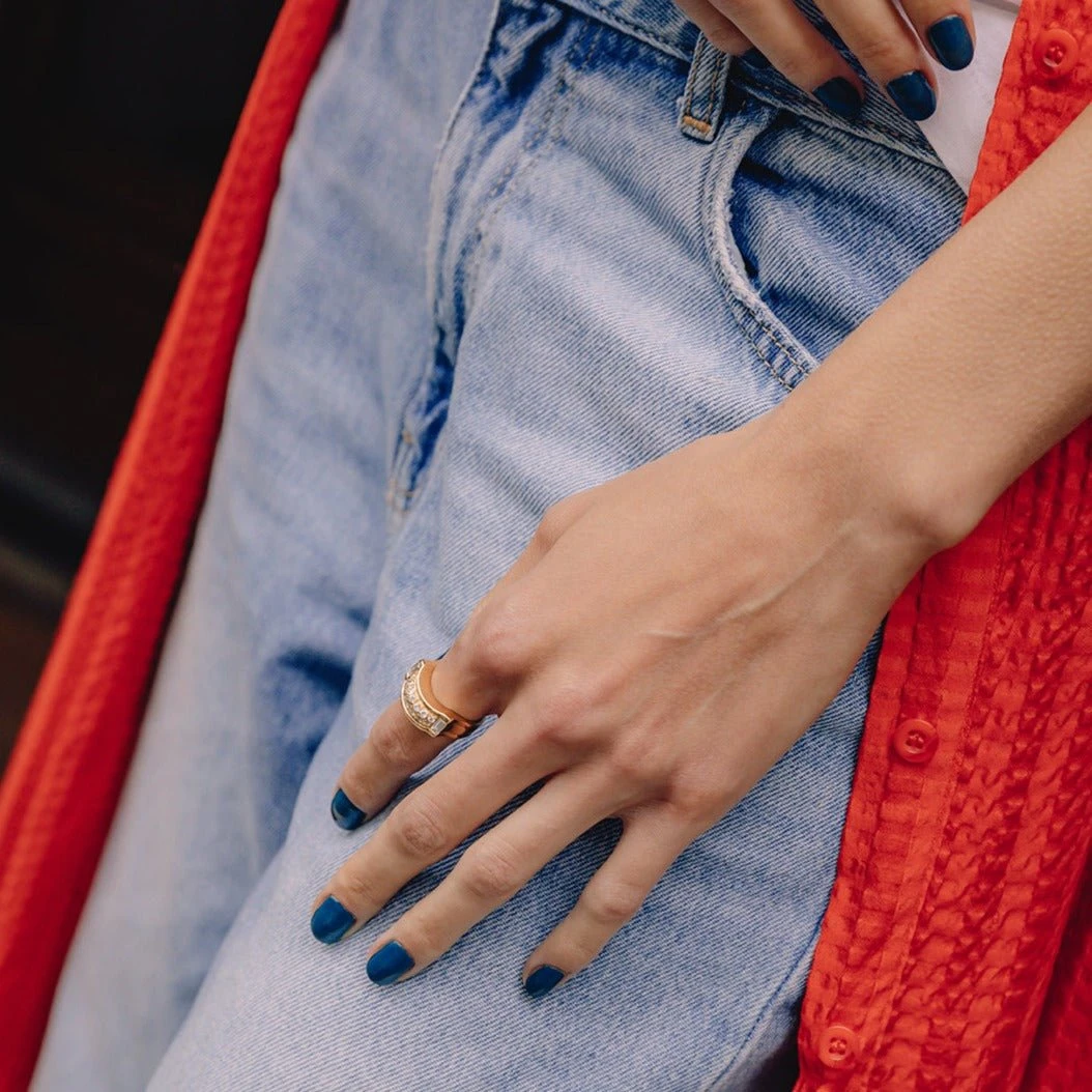 Bague Bandeau PIAGET En Or Jaune Et Diamants 6 Bague Bandeau PIAGET En Or Jaune Et Diamants – Image 6