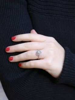 Bague Belle Epoque Or Platine Diamants Taille Rose 15 Bague Belle Epoque Or Platine Diamants Taille Rose -Castafiore Boutique bague belle epoque or platine diamants taille rose 261348