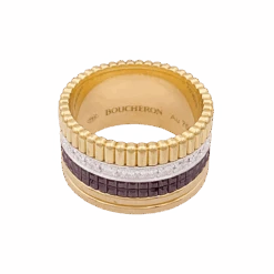 Miller Bague Boucheron, "Quatre Classique Large", Trois Ors Et Diamants 9 Miller Bague Boucheron, "Quatre Classique Large", Trois Ors Et Diamants -Castafiore Boutique bague boucheron quatre classique large trois ors et diamants 425668