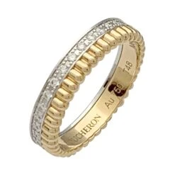 Miller Bague Boucheron, “Quatre Radiant Edition Grosgrain”, Deux Ors Et Diamants -Castafiore Boutique bague boucheron quatre radiant edition grosgrain deux ors et diamants 331779