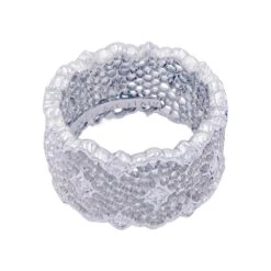 Miller Bague BUCCELLATI "Tulle" En Or Blanc Et Diamants -Castafiore Boutique bague buccellati tulle or blanc diamants 129397