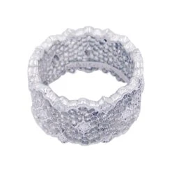 Miller Bague BUCCELLATI "Tulle" En Or Blanc Et Diamants -Castafiore Boutique bague buccellati tulle or blanc diamants 461260