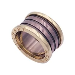 Miller Bague Bandeau BULGARI "B.Zero1" En Or Rose Et Cermet 7 Miller Bague Bandeau BULGARI "B.Zero1" En Or Rose Et Cermet -Castafiore Boutique bague bulgari bzero1 en or rose et cermet 222090