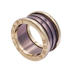 Miller Bague Bandeau BULGARI "B.Zero1" En Or Rose Et Cermet 8 Miller Bague Bandeau BULGARI "B.Zero1" En Or Rose Et Cermet -Castafiore Boutique bague bulgari bzero1 en or rose et cermet 582825