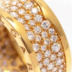 Bague BVLGARI B.ZERO1 En Or Jaune Et Diamants -Castafiore Boutique bague bvlgari bzero1 avec diamants 383739