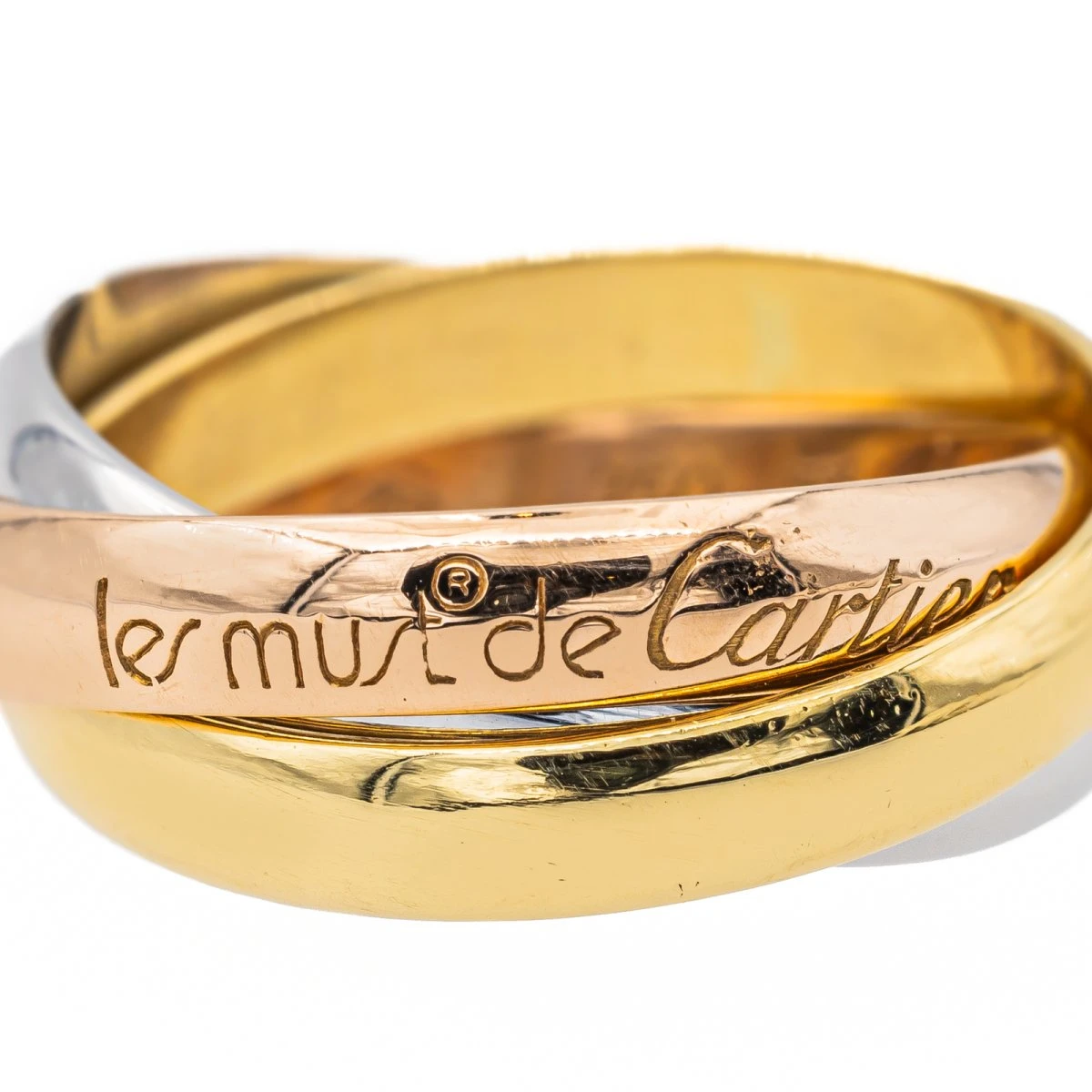 Bague Cartier Alliance Trinity Or Rose 7 Bague Cartier Alliance Trinity Or Rose – Image 7