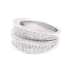 Miller Bague CARTIER "Barrette" En Or Blanc Et Diamants 11 Miller Bague CARTIER "Barrette" En Or Blanc Et Diamants -Castafiore Boutique bague cartier barrette en or blanc et diamants 885056