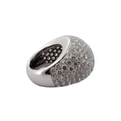 Bague CARTIER "Coussin" En Platine Et Diamants -Castafiore Boutique bague cartier coussin en platine et diamants 142941