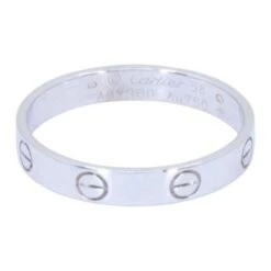 Bague CARTIER "Love" En Or Blanc